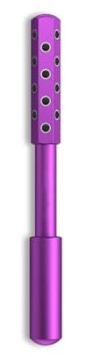 Sculpteur Facial Welyss Velara - Visage Raffermissant, Rouleau De Massage En Pierre Naturelle, Massage Anti-Âge, Lissant Rides & Poches (Violett)