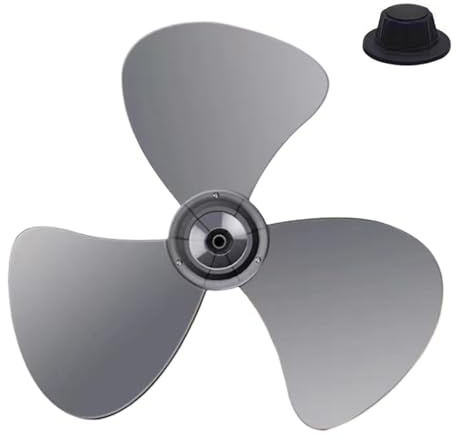 Flkiglm Electric Fan Blade Replacement 16 Inch Fan Blade 3 Blades Plastic Blades Fan Replacement Parts for Stand, Home Office, Desktop Fan