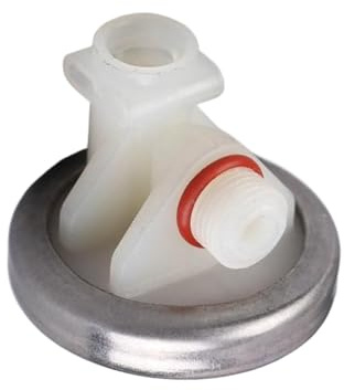 Druckregler für Kaffeemaschinen – automatischer Brühadapter, robuste Getränkekomponente | Anschluss D4 G1/8 für Home Cafe Bakery, Brewing Professional, Küchenausstattung