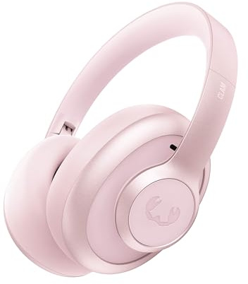 Fresh 'n Rebel Clam Ace 2, ANC-Kopfhörer, Hybrid Active Noise Cancelling, Ambient-Sound-Modus, Multipoint-Bluetooth, Faltbar, Schnellladefunktion, 60 Std. ANC / 100 Std. Wiedergabe (Pastel Pink)