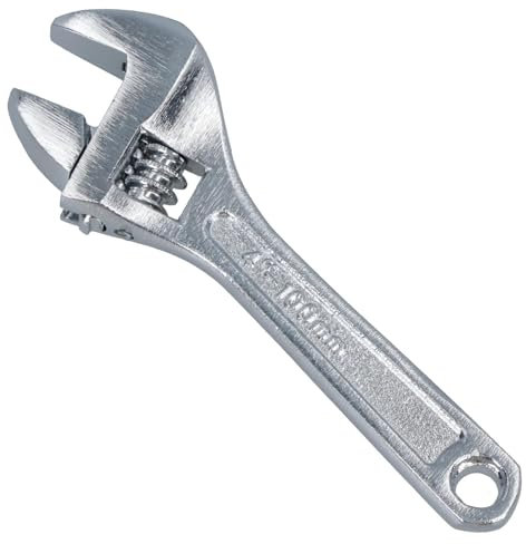 AB Tools 4 (100mm) Adjustable Spanner Wrench Monkey Pipe Wrench Plumbers (0 â€“ 15mm)