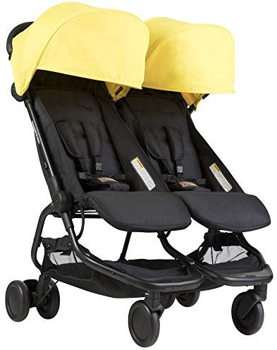 Mountain Buggy Nano DUO V1 Zwillings-, Geschwisterwagen - cyber gelb