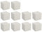 MCE-Commerce A016043 Styropor Wuerfel 60x60x60 mm 10 Stücke, EPS, Weiss, 6x6x6 cm