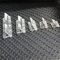 SUPERTOOL Türscharniere, transparent, 100 x 42 mm, haltbare Acryl-Kunststoff-Scharniere für Tür, Klavier, Schrank und Klavier (10 Stück)