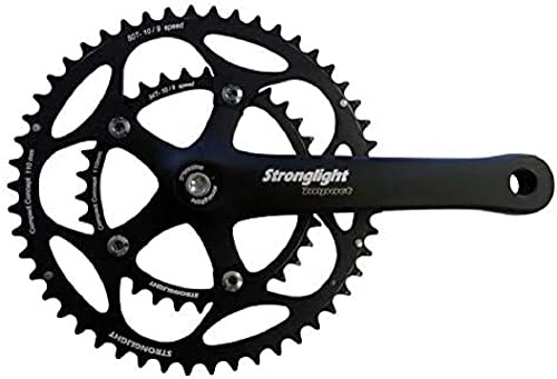 Stronglight Impact Compact Kettenradgarnitur Schwarz Einheitsgröße