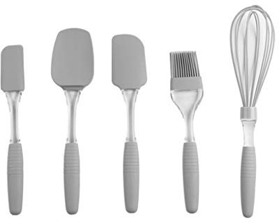 F-HOME Varillas De Batir, Batidor Manual, Utensilios De Cocina De Silicona Resistentes Al Calor, for Pan, Pasteles, Salsas, Huevo Y Más