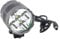 Zhenwo USB Rechargeable Bicycle Light Front Handlebar Waterproof 10000LM 5X CREE XM-L U2 LED Bicycle Light Torch + Battery,A
