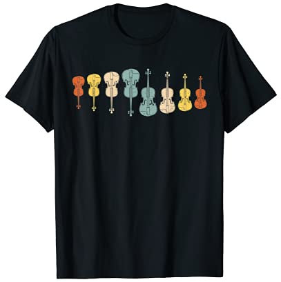 Violon rétro T-Shirt