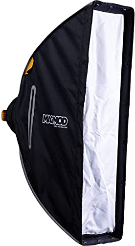 MagMod MagBox PRO 91,4 cm Lange Softbox mit integriertem Gelschlitz und Aufbewahrungstasche für Stoffdiffusor, kompatibel mit Blitzlicht und Stroboskoplicht