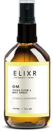 ELIXR Yoga Flow Raumspray Om 100ml I Litsea Lavendel I mit 100% naturreinen ätherischen Ölen I Natürliches Raumduft Spray, Mattenspray, Lufterfrischer