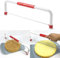 XL Adjustable Cake Leveler Slicer Cutter for 6-16 Inch Large Layer Cakes, Stratification Auxiliary Leveling Baking Tool, Bread Slicer, Toast Cutter, Stainless Steel Food Saw