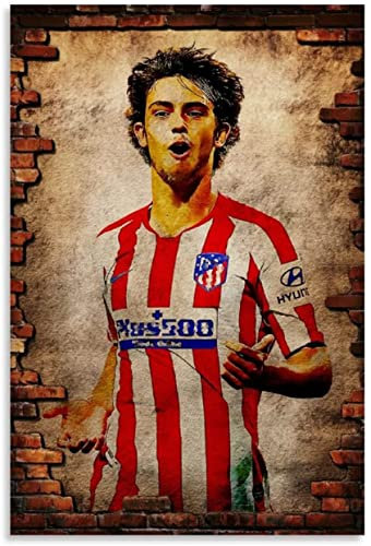 Puzzle für 500 Teile Joao Felix Leinwand-Kunstposter Holz Puzzlespiel Erwachsenen und Kinder puzzle Poster 500 Piece 20.4x15inch(52x38cm) Kein Rahmen