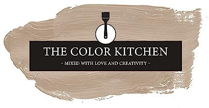 Livingwalls THE COLOR KITCHEN universelle Wandfarbe - Malerfarbe für Wohnräume und Arbeitszimmer - matte Innenfarbe in Beige - 5l Deckfarbe in TCK6015