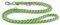 Wolters Führleine Everest reflektierend, Größe:300 cm x 9 mm, Farbe:Lime/schwarz