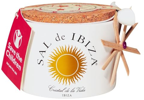 Sal de Ibiza - Fleur de Sel mit winterlichen Gewürzen, 140 g Topf, Mischung aus Granatapfel, Bourbon-Vanille, Orangenblüten, Tonkabohnen und einer Prise Chili - süße, würzige und fruchtige Aromen