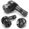 Motorrad Winkelventil, Reifen Ventil 90 Grad Metallventile, 2 Stücke Motorrad Alu Winkelventil Schwarz, Felgenventil Ventil Verlängerung Adapter, Eckventile Motorradventil, Radventil Reifenventile