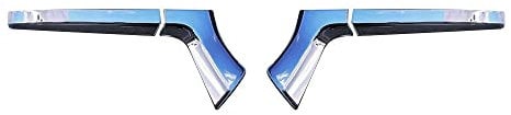 iFutniew 4 x ABS-Chrom-Seitenspiegel-Abdeckleisten, Aufkleber für Rechtslenker 2021 2022