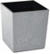 Gordanluk Square Planter Concrete effect plant pot Designed Flowerpot with plant riser extra large plant pots indoor plant pots outdoor flower pot (Concrete Grey, 30cm x 30cm)