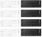 8 Stück tastaturaufkleber deutsch,tastatur aufkleber sticker deutsch,keyboard kleber laptop,stickers beschriftung computergehäuse für Pc/Laptop & Notebook Tastaturen