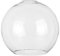 Skelang Abat Jour Transparent, Globe en Verre, 43 mm Lampe en Verre pour Lustre, Lampe Murale, Lampe de Table