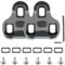Grip Cleats Grey Cleats by Look, Kompatibel mit Look Keo Bike Pedale 3-Loch Grip Blade 2 Max Carbon Classic Cleats,Fahrrad Schuhplatten Kompatibel,4.5°MTB Pedalplatten Road Cleats Fahrradzubehör Set