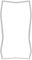 Masterpart Freezer Door Seal To Fit Beko, Blomberg FCFM1545W, FNT4550 Freezers 5958261800