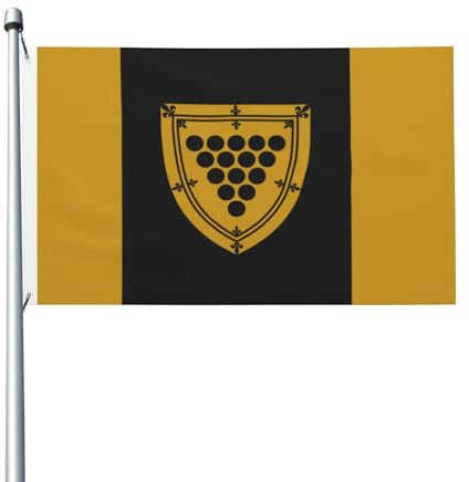 Cornwall County Flagge, 90 x 150 cm, doppelseitige Flagge, robustes Banner für den Außenbereich und Garten, perfekt für Schlafzimmer und Garten
