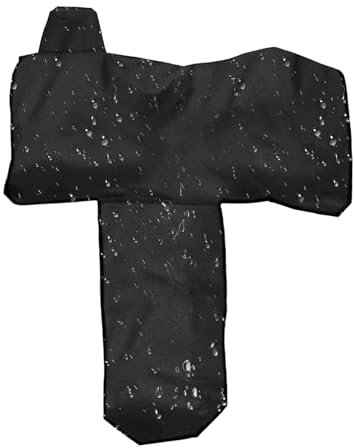 Nexusectar Pferdesattelbezug Western,Wasserdichter Westernsattelbezug - Sattelbezug Für Westernpferde Mit Elastischen Riemen,Robuster, Kratzfester Koffer Für Die Meisten Großen Westernsättel, Schutz