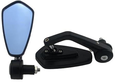 Motorrad Spiegel Lenkerspiegel Motorräder Mit 22Mm Lenkerbreite 7/8 Zoll Universeller Rückspiegel Seitlich