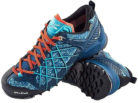 SALEWA, Wildfire Gore-Tex Damen Zustiegsschuhe, Blau, 42.5