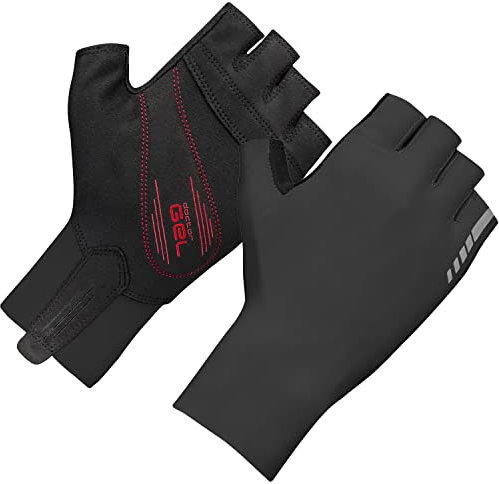 GripGrab Unisex – Erwachsene Aero TT Profi Rennrad Handschuhe, Schwarz, L