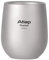 ATiAP Tazza da campeggio, tazza da tè in titanio, design a doppia parete e borsa per il trasporto, adatta per attività all'aperto, campeggio e picnic (200 ml)