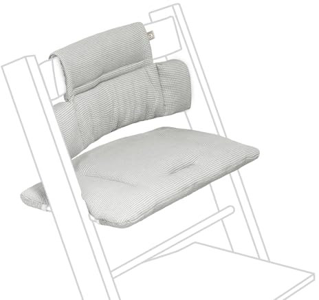Tripp Trapp Classic Kissen, Nordic Grey – Als Ergänzung zum Tripp Trapp Stuhl & Hochstuhl, gibt Halt und Komfort – Maschinenwaschbar – Passend für alle Tripp Trapp Stühle