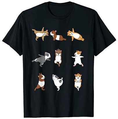 Meerschweinchen Yoga T-Shirt