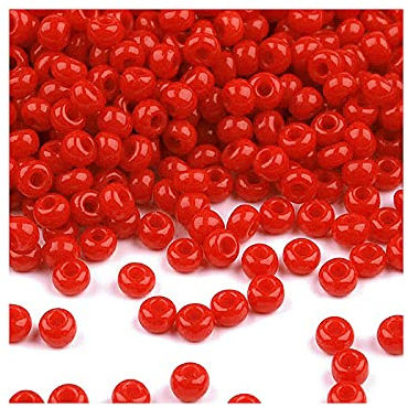 20 g Preciosa Rocailles - Koralle, 11/0 ca. 2,1 mm (PRECIOSA seed beads - coral, 11/0 approx. 2,1 mm)