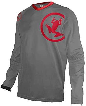 UGLY FROG MX Jersey MTB Downhill Shirt - Kurz/Langarm Funktions-Shirt Für Moto-Cross, BMX, Mountain Bike, Offroad - Größe XS-6XL HerDownJK08