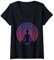 Damen Namaste Yoga Kleidung / Meditation Kleidung/ T-Shirt mit V-Ausschnitt