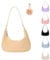 Umhängetasche Damen Handtasche, handtasche vintage, 90s Women's Shoulder Bag, Tasche Kleine Segeltuchtasche y2k Fashion Handtaschen für Frauen Gelb