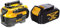 DeWalt - Aspirateur de Chantier Classe L - DCV584L-QW & Batterie XR 18V 4 Ah Li-ION - DCB182-XJ - Compatible avec Tous Les Outils XR 18V Bricolage et Jardin Témoin de Charge Lumineux