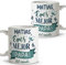 LolaPix Taza personalizada. Regalo personalizado. Día del Padre. Varios diseños. Capacidad 330ml. Papá cenefa
