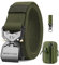 BESTKEE Herren Taktischer Gürtel, Arbeitsgürtel Schwerlast Gürtel, Militärstil Schnellverschluss Metallschnalle 38MM Breite, Geschenk mit taktischem Molle Beutel