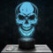 Lampephoto.fr Nachttischlampe Schädel Totenkopf deko Horror. Geschenkidee Mann Frau objekt Schädel Totenkopf Nachtlicht Erwachsene deko Zimmer. Weihnachten TOP