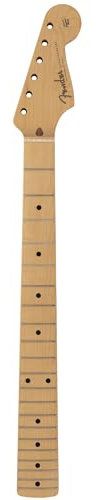 Fender Made in Japan Traditional II 50's Stratocaster Neck, 21 Vintage Frets, 9.5 Radius, U Shape, Maple