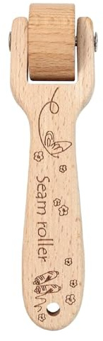 Hsthe Sea Holz Drücken Rad Nähen Werkzeuge Joint Roller Quilten Naht Roller Tapete Roller Mit Ergonomischem Griff Für DIY Nähen