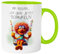MeLifestyle Kaffeetasse Tasse Becher Motiv Mir reichts, ich gehe jetzt schaukeln | Keramik 330ml | Geschenk, Freund, Freundin, Kollege, Kollegin, Bürotasse