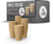 SPARKLERS CLUB Lot de 100 Gobelets 18cl / 6oz Jetables en Carton Kraft 100% Biodégradable - Gobelet à café en papier 180ml Thé et les Boissons Rafraîchissantes. Gobelets Boissons chaudes et froides