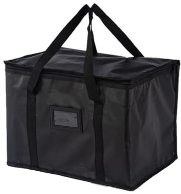 1 PCS Insulated Food Delivery Bag - Small Thermal Bag for Hot Food Delivery (43 * 30 * 31cm)