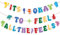 Banner für Geburtstagspartys, Aufschrift It's Okay to Feel All The Feels, zum Aufhängen, bunt, niedlich, Partyzubehör für Kamin, Kaminsims, Wanddekorationen