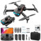 K102MAX Drohne mit Kamera 1080P, 360° Hindernisvermeidung Drohne für Kinder Anfänger mit Bürstenloser Motor WiFi FPV RC Quadrocopter mit 3 Batterien One Key Start/Landen Höhenhaltung 3D-Flips