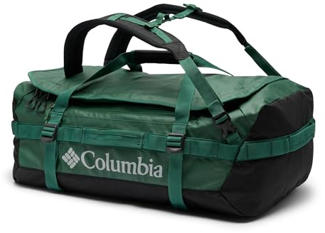 Columbia Unisex Landroamer 60L Duffel, Seesack, Regenwald/Schwarz, Einheitsgröße